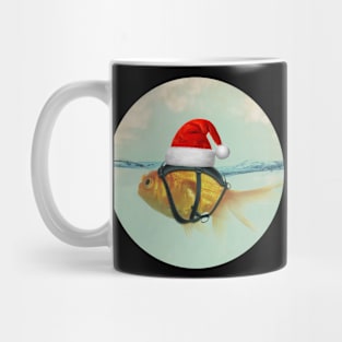 Christmas Goldfish Mug